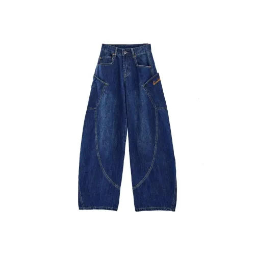 DIJIEER Синий Мужской Джинсы