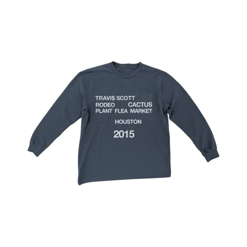 Travis Scott FW25 Rodeo CPFM 2015 L S футболка с длинным рукавом унисекс