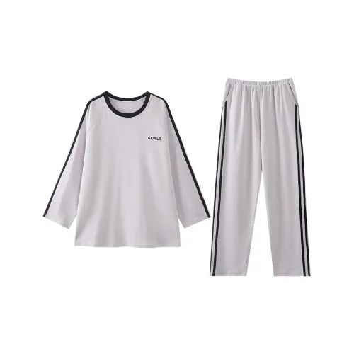 FENTENGCARE Серый Женский Пижамный Комплект