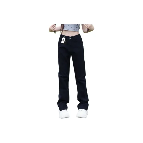 AN Черные Унисекс Повседневные Брюки