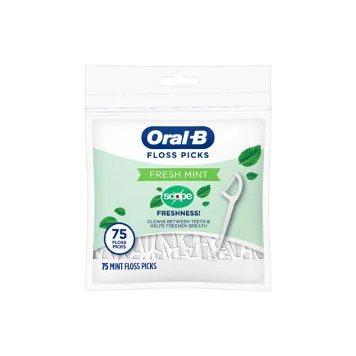 Oral B Свежий Мята Стиксы для зубной нити 75 шт