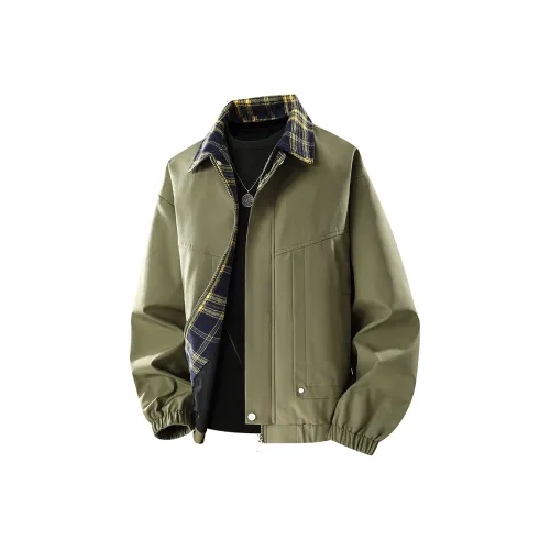 PGNC Градиентная куртка модный клетчатый для молодежи Гонконгский шик подкладка повседневный топ унисекс