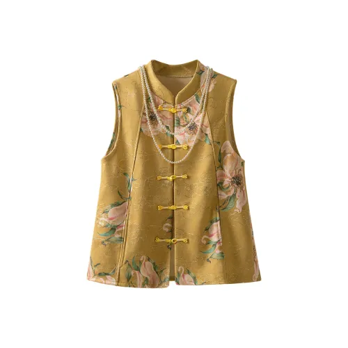 Cypress House Golden Цвет Женские Жилеты