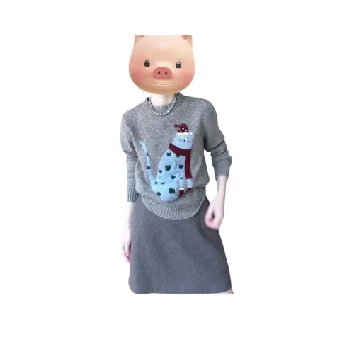 HAPG Серый Женский Трикотаж