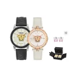 Белые часы для пары [Подарочная коробка, ограниченная серия + парфюм]