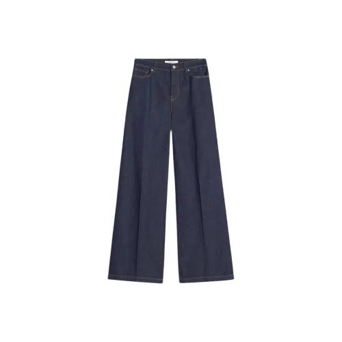 Maison Kitsune Blue Women's Jeans Maison Kitsune Синий Женские Джинсы