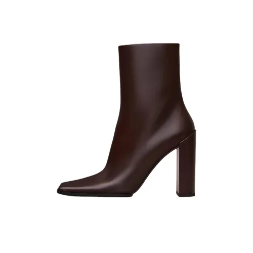 Alaia Ботильоны 9 см Женские Коричневые