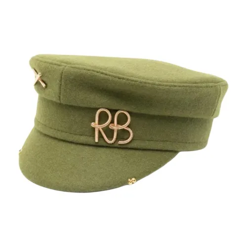 RUSLAN BAGINSKIY Шерпова шапка Женская Зеленая