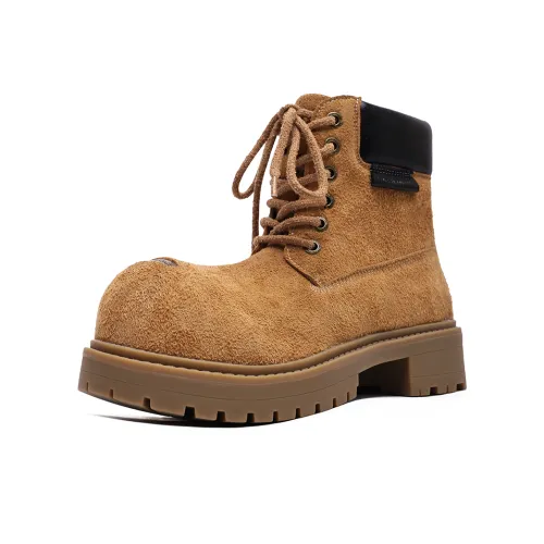 MPZY Martin Boots Khaki Men's