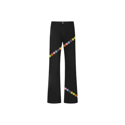 NEAR HERE Черный Унисекс Джинсы