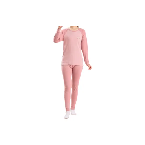 LANMOU Pink Women's Thermal Sets LANMOU Розовый Женский Термокомплект