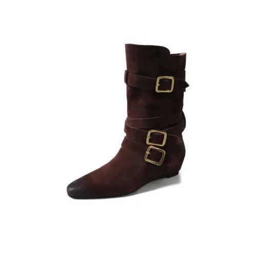 AIQINISHA Ботильоны 5 см Женские