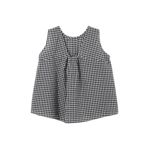 ZIMO Черная клетка Женские рубашки