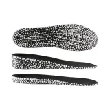 [2 шт черный 1,5+3,5 см] Попкорн Мягкий Отскок Высота Увеличение