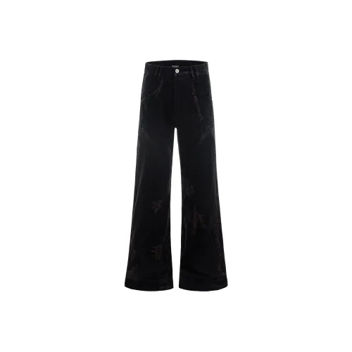 51XXHA Черный Унисекс Джинсы