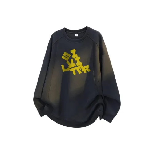 SIL VITIN Черный Унисекс Свитшоты