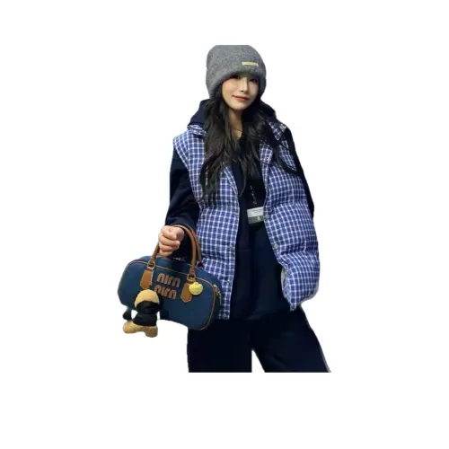 OYANXI Темно-синий Женский жилет