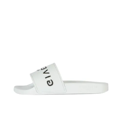 Givenchy Rubber Slide Тапочки Женские Белые