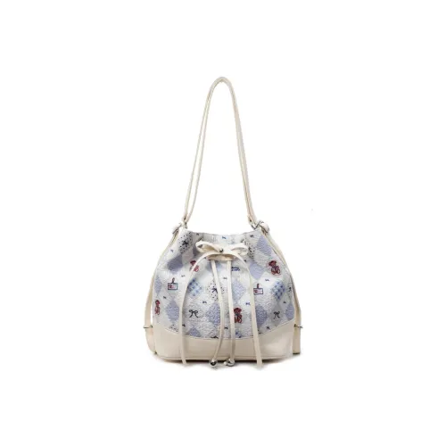 WRELS ПУ (полиуретан) Рюкзак Стандартный Маленький плед Полосы Ромб