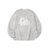 Светло-серый меланж