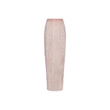 Розовый пастельный знак змеи с принтом / розовый многоцветный с принтом змеи