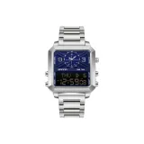 Серебристо-синий