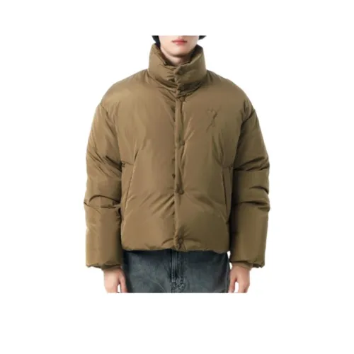 AMIRI Коричневый Мужской Пуховик