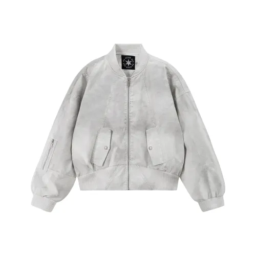 RO11ROCKET Белый Унисекс Куртки