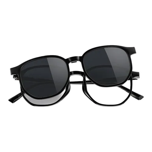 PARIM Пластина Нерегулярная форма Оправы для очков Унисекс Серый