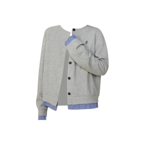 CHARM GLOW Серый Унисекс Свитшоты