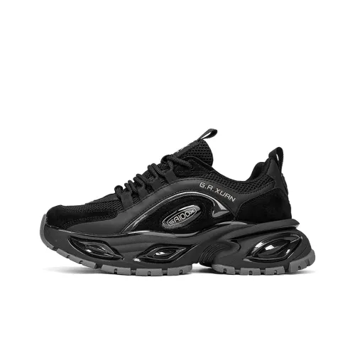 REPUSEN Амортизация Высота Увеличение Устойчивость к Износу Дышащий Низкий Топ Повседневная Обувь Мужская