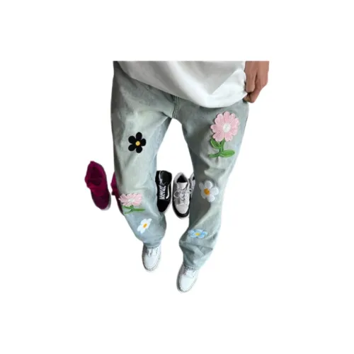 NRXX Blue Men's Jeans NRXX Синий Мужской Джинсы