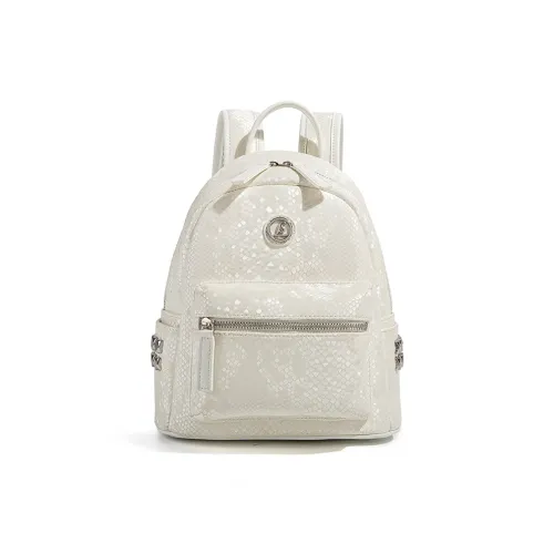 CentarlKatty ПУ (полиуретан) Рюкзак Обычный Женский Знак Змеи Белый