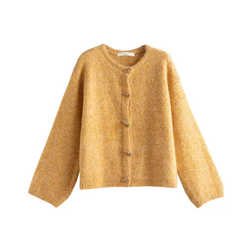 Tonlion Кленово-желтый Женский Трикотаж