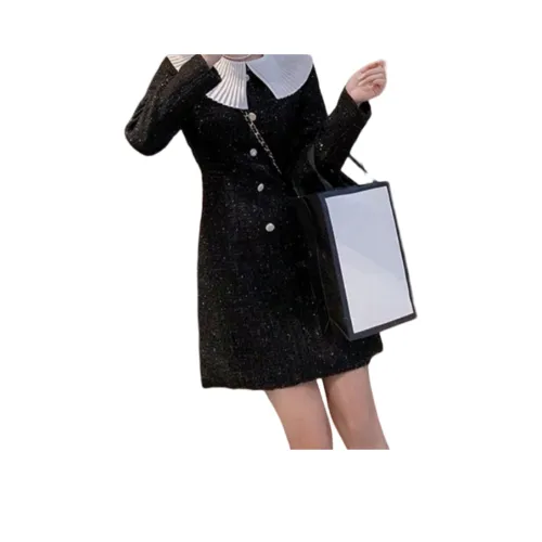 GIUHF Длинное платье с длинными рукавами женское