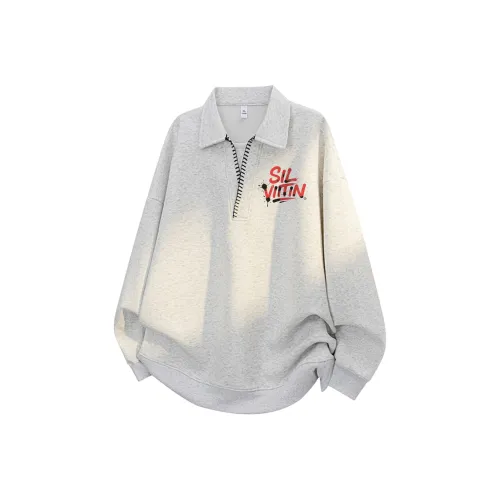 SIL VITIN Светлый Фотиния Серый Унисекс Свитшоты