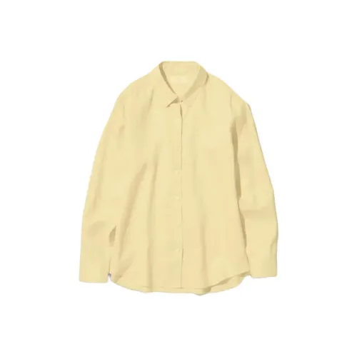 UNIQLO Желтые Женские Рубашки