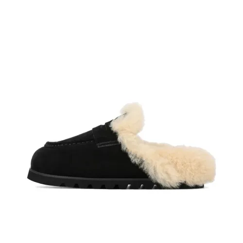 Naked Wolfe Износостойкие домашние тапочки для женщин черные