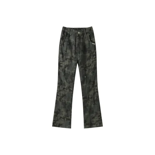 SCHEPPERHEYN Камуфляж Унисекс Джинсы
