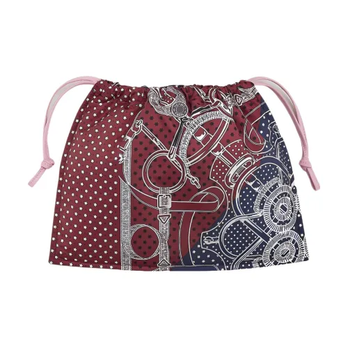 HERMES Pilo Миро (фиолетовый) Lambskin с Swift Calfskin Clutch Regular Women's Multicolor