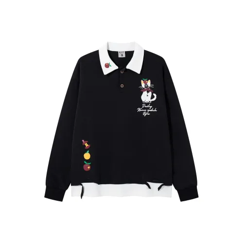 WAYHWEI Мультяшный свитшот женский