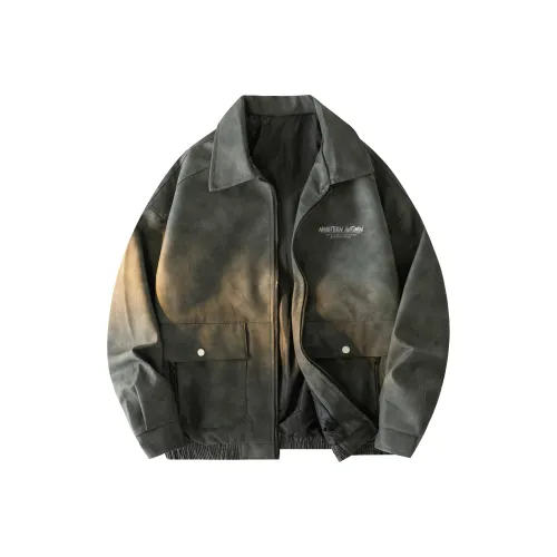 NINETEEN AUTUMN Кожа Куртка Унисекс