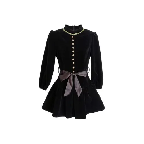 INNI Длинное платье с длинными рукавами женское