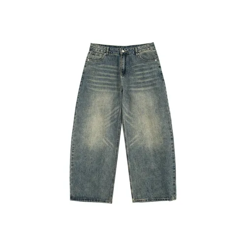 URBAN STANDARD Винтажные синие мужские джинсы