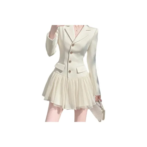 GIUHF Длинное платье с длинными рукавами женское