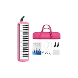 [37 клавиш Розово-вишневый] Легкий Мягкий Чехол + Руководство по игре + 2 шт. Сопла + 2 шт. Струны + Мягкая Ткань