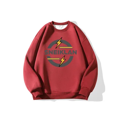 SNEIKLAU Red Unisex Свитшоты