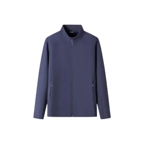 TOREAD Темно-синие унисекс мягкие куртки