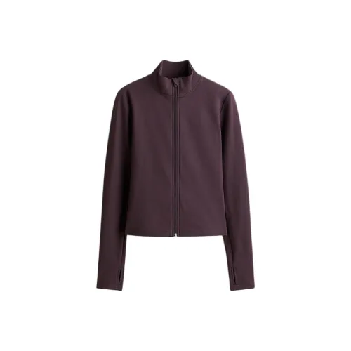 H M Баклажаново-фиолетовый Женские Куртки