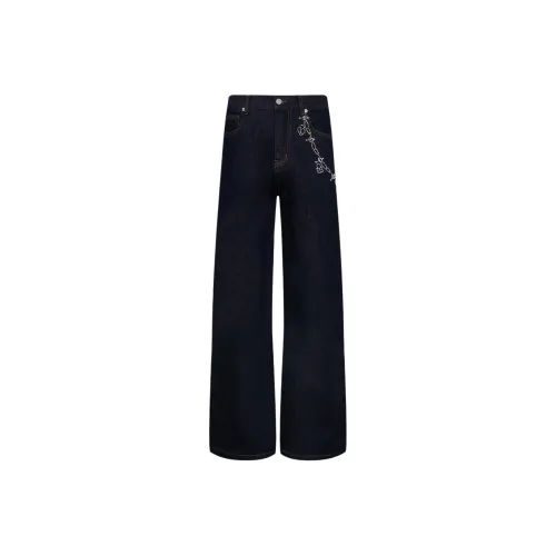 Ann Andelman Blue Women's Jeans Анн Анделман Синий Женские Джинсы